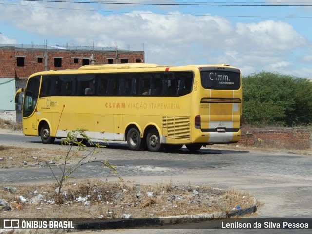 Viação Itapemirim 8651 na cidade de Caruaru, Pernambuco, Brasil, por Lenilson da Silva Pessoa. ID da foto: 11123025.