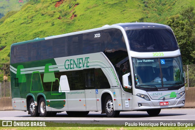 Santa Luzia Transporte e Turismo - Geneve Turismo 3025 na cidade de Aparecida, São Paulo, Brasil, por Paulo Henrique Pereira Borges. Número da foto: #11123728.