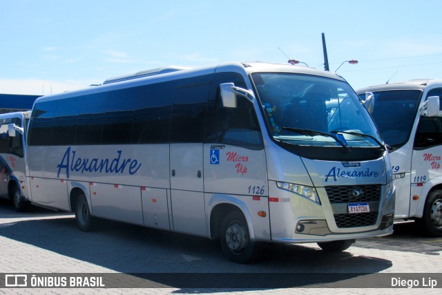 Alexandre Turismo 1126 na cidade de Palhoça, Santa Catarina, Brasil, por Diego Lip. Número da foto: #11121797.