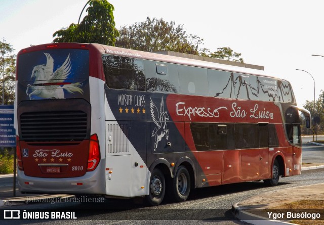 Expresso São Luiz 8010 na cidade de Brasília, Distrito Federal, Brasil, por Ygor Busólogo. Número da foto: #11123173.