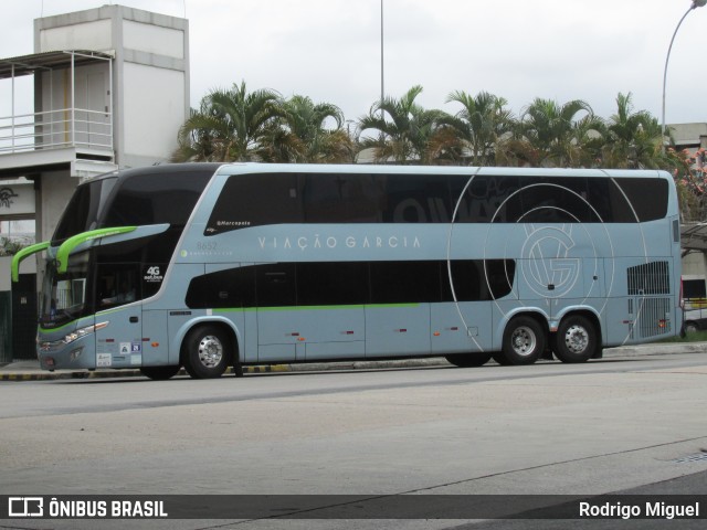 Viação Garcia 8652 na cidade de Rio de Janeiro, Rio de Janeiro, Brasil, por Rodrigo Miguel. ID da foto: 11122522.