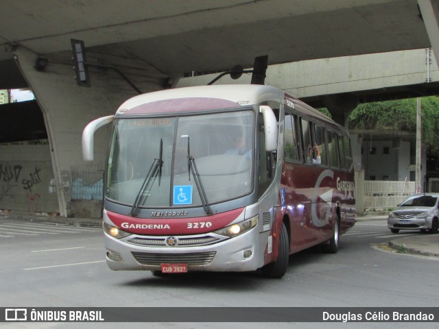Expresso Gardenia 3270 na cidade de Belo Horizonte, Minas Gerais, Brasil, por Douglas Célio Brandao. Número da foto: #11123290.