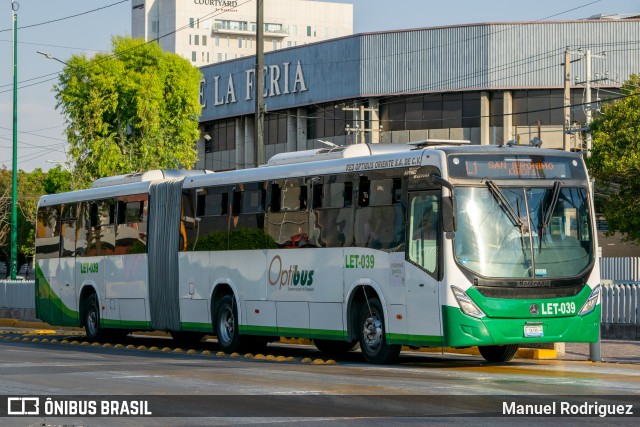 Red Integral Optibus S.A. de C.V. LET-039 na cidade de León, Guanajuato, México, por Manuel Rodriguez. Número da foto: #11121568.