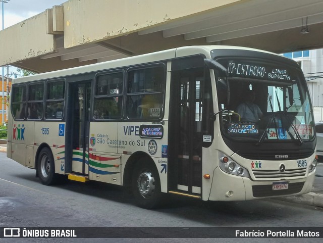 VIPE - Viação Padre Eustáquio 1585 na cidade de São Caetano do Sul, São Paulo, Brasil, por Fabrício Portella Matos. Número da foto: #11123730.