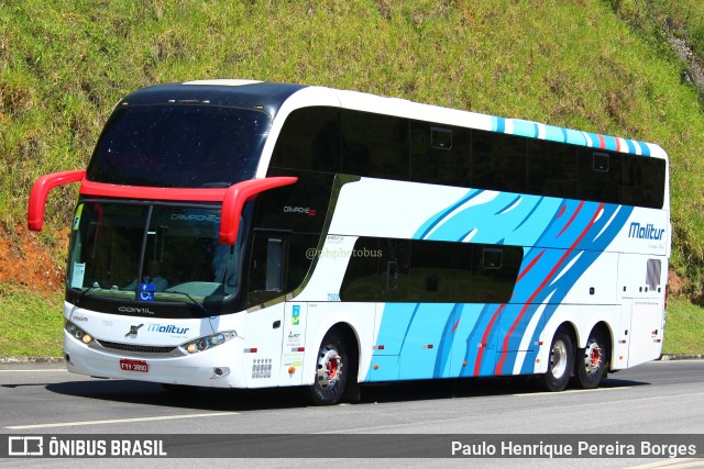 Malitur Turismo 7500 na cidade de Piraí, Rio de Janeiro, Brasil, por Paulo Henrique Pereira Borges. Número da foto: #11123658.
