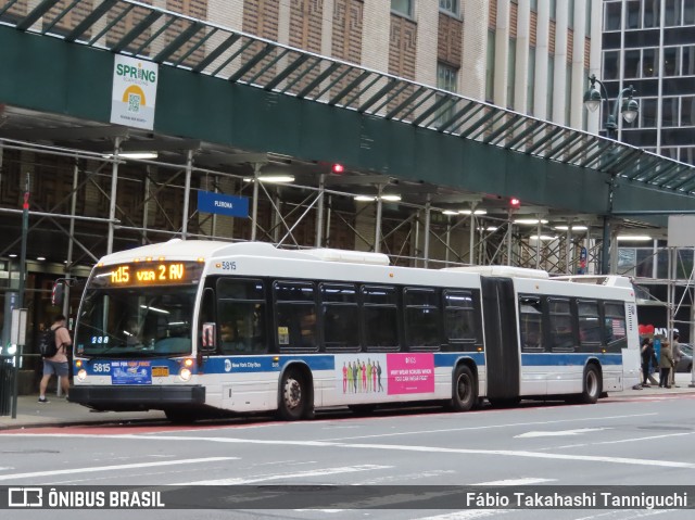 New York City Transit Authority 5815 na cidade de New York, New York, Estados Unidos, por Fábio Takahashi Tanniguchi. Número da foto: #11123405.