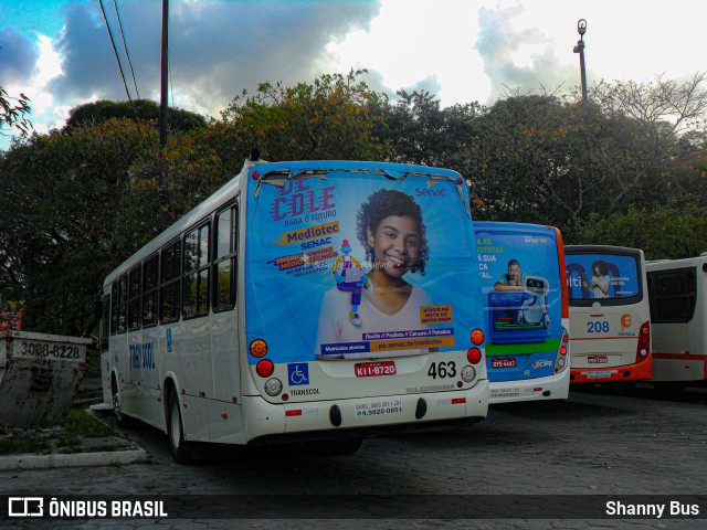 Transcol - Transportes Coletivos Ltda. 463 na cidade de Recife, Pernambuco, Brasil, por Shanny Bus. Número da foto: #11121638.