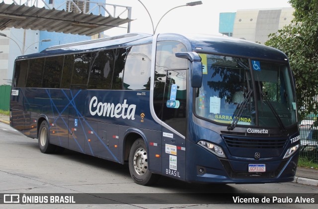 Viação Cometa 722200 na cidade de São Paulo, São Paulo, Brasil, por Vicente de Paulo Alves. Número da foto: #11122493.