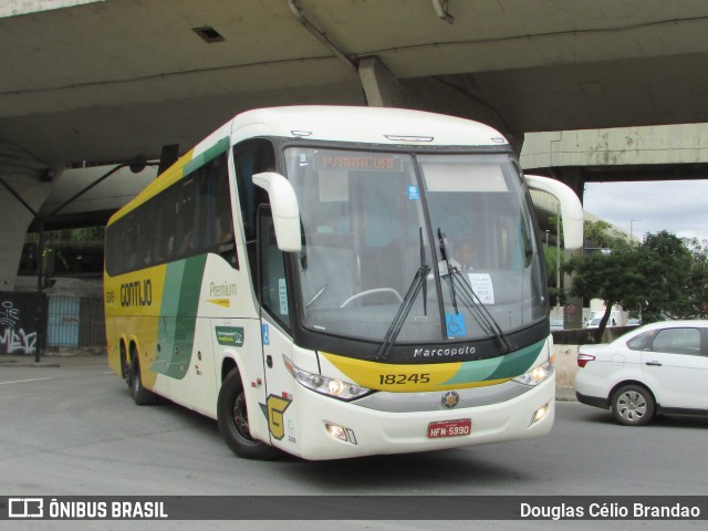 Empresa Gontijo de Transportes 18245 na cidade de Belo Horizonte, Minas Gerais, Brasil, por Douglas Célio Brandao. ID da foto: 11123288.