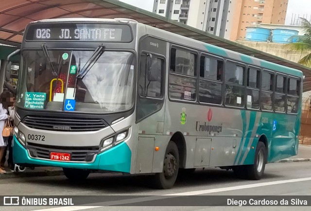 Auto Viação Urubupungá 00372 na cidade de Osasco, São Paulo, Brasil, por Diego Cardoso da Silva. Número da foto: #11121767.