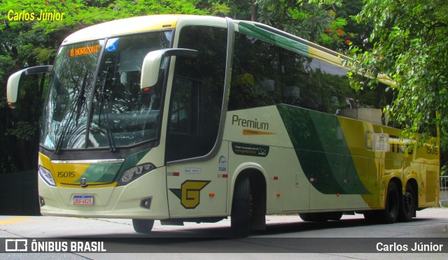 Empresa Gontijo de Transportes 15015 na cidade de São Paulo, São Paulo, Brasil, por Carlos Júnior. ID da foto: 11124572.