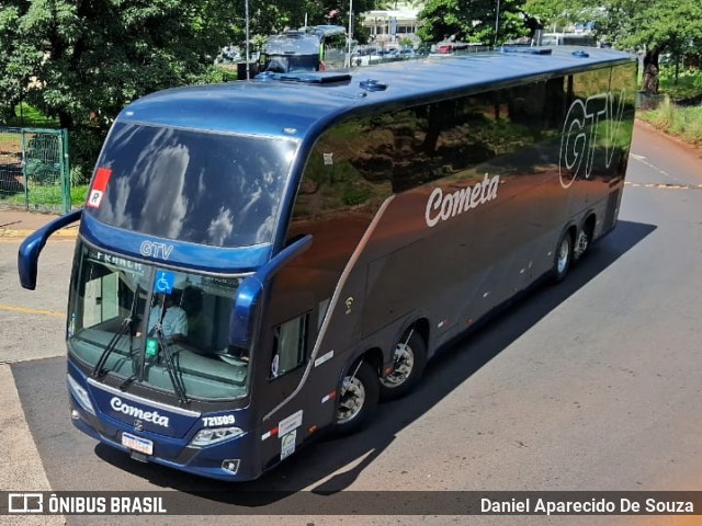 Viação Cometa 721309 na cidade de Ribeirão Preto, São Paulo, Brasil, por Daniel Aparecido De Souza. Número da foto: #11121343.