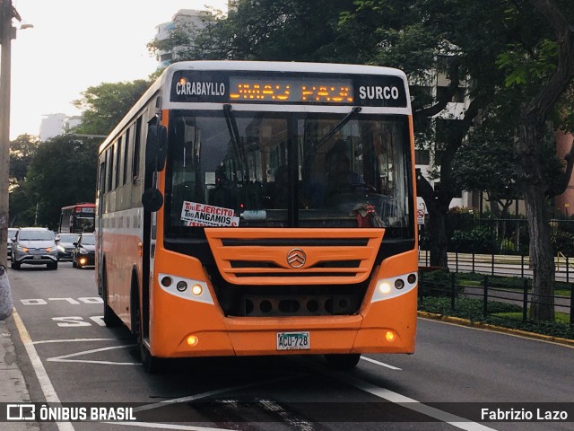 Empresa de Transporte Sinchi Roca  na cidade de Miraflores, Lima, Lima Metropolitana, Peru, por Fabrizio Lazo. ID da foto: 11124338.