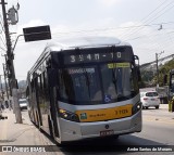 Viação Metrópole Paulista - Zona Leste 3 1128 na cidade de São Paulo, São Paulo, Brasil, por Andre Santos de Moraes. ID da foto: :id.