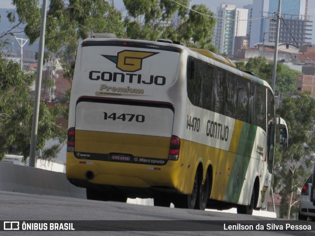 Empresa Gontijo de Transportes 14470 na cidade de Caruaru, Pernambuco, Brasil, por Lenilson da Silva Pessoa. ID da foto: 11127155.