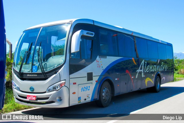 Alexandre Turismo 1092 na cidade de Palhoça, Santa Catarina, Brasil, por Diego Lip. ID da foto: 11124832.