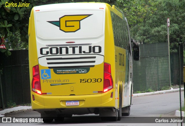 Empresa Gontijo de Transportes 15030 na cidade de São Paulo, São Paulo, Brasil, por Carlos Júnior. ID da foto: 11125374.