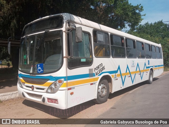 Viação Belém Novo 2308 na cidade de Porto Alegre, Rio Grande do Sul, Brasil, por Gabriela Gabyuca Busologa de Poa. Número da foto: #11125514.