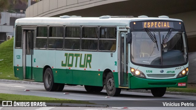 Jotur - Auto Ônibus e Turismo Josefense 1226 na cidade de Florianópolis, Santa Catarina, Brasil, por Vinicius Petris. ID da foto: 11125850.