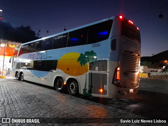 Transportadora Turística Natal 3000 na cidade de Aparecida, São Paulo, Brasil, por Savio Luiz Neves Lisboa. ID da foto: 11124614.