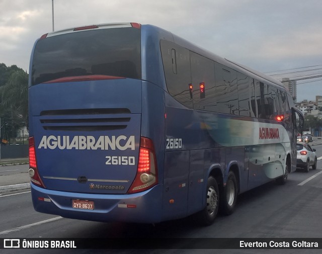 Viação Águia Branca 26150 na cidade de Cariacica, Espírito Santo, Brasil, por Everton Costa Goltara. Número da foto: #11127359.