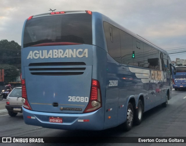 Viação Águia Branca 26080 na cidade de Cariacica, Espírito Santo, Brasil, por Everton Costa Goltara. Número da foto: #11127362.