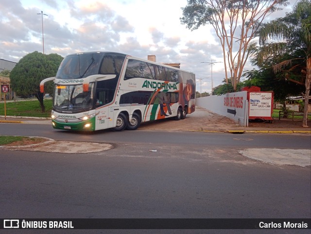 Empresa de Transportes Andorinha 7309 na cidade de Presidente Venceslau, São Paulo, Brasil, por Carlos Morais. ID da foto: 11124788.