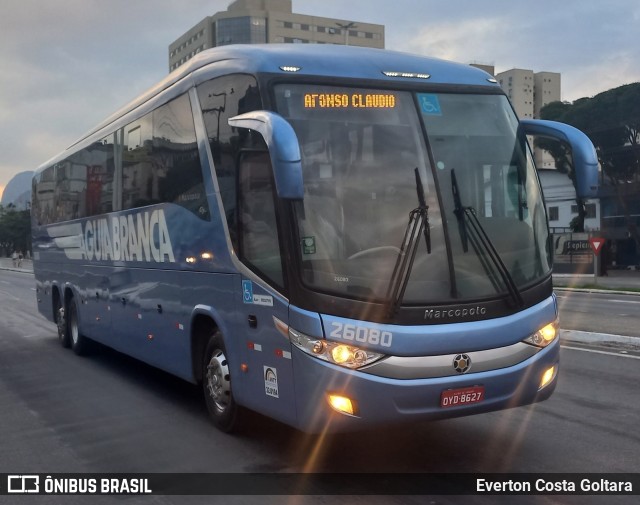 Viação Águia Branca 26080 na cidade de Cariacica, Espírito Santo, Brasil, por Everton Costa Goltara. Número da foto: #11127360.