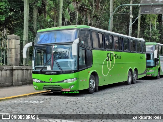 Su Minas Turismo 0075 na cidade de Petrópolis, Rio de Janeiro, Brasil, por Zé Ricardo Reis. ID da foto: 11125683.