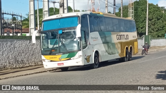 Empresa Gontijo de Transportes 14830 na cidade de Cruz das Almas, Bahia, Brasil, por Flávio  Santos. Número da foto: #11125910.