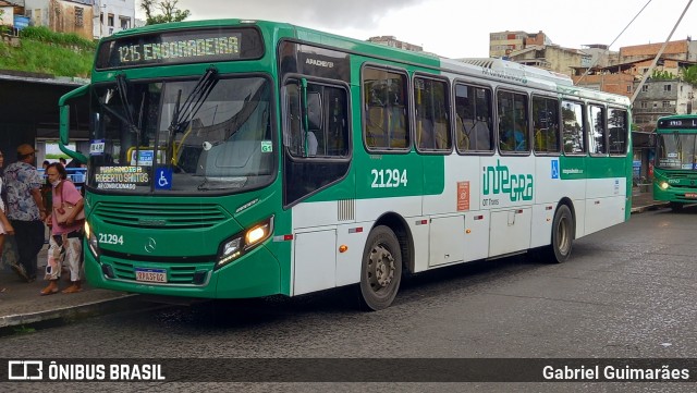 OT Trans - Ótima Salvador Transportes 21294 na cidade de Salvador, Bahia, Brasil, por Gabriel Guimarães. Número da foto: #11125909.