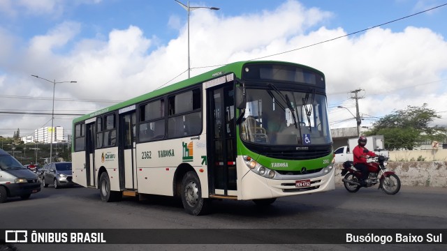 Auto Viação Tabosa 2362 na cidade de Caruaru, Pernambuco, Brasil, por Busólogo Baixo Sul. ID da foto: 11125539.