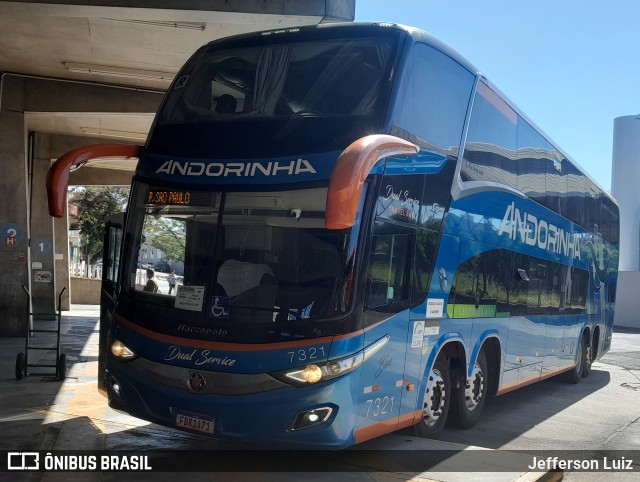 Empresa de Transportes Andorinha 7321 na cidade de Limeira, São Paulo, Brasil, por Jefferson Luiz. ID da foto: 11128224.