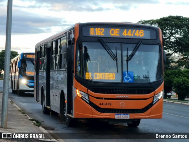 Auto Viação Marechal Brasília 445479 na cidade de Brasília, Distrito Federal, Brasil, por Brenno Santos. Número da foto: #11128883.