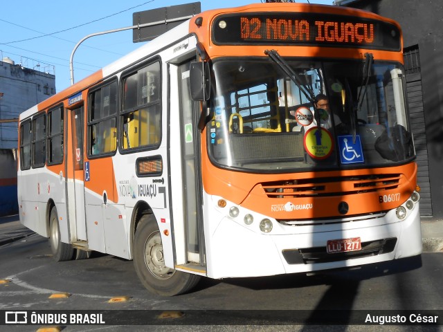 Expresso Nossa Senhora da Glória B06017 na cidade de Nova Iguaçu, Rio de Janeiro, Brasil, por Augusto César. Número da foto: #11129274.