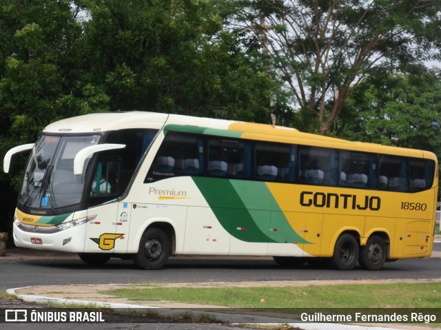 Empresa Gontijo de Transportes 18580 na cidade de Teresina, Piauí, Brasil, por Guilherme Fernandes Rêgo. ID da foto: 11128800.