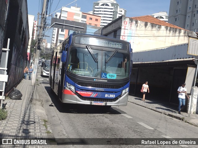 Next Mobilidade - ABC Sistema de Transporte 81.393 na cidade de Santo André, São Paulo, Brasil, por Rafael Lopes de Oliveira. ID da foto: 11128295.