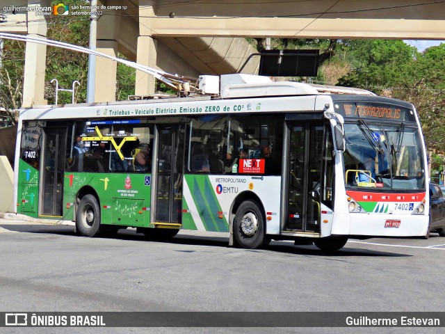 Next Mobilidade - ABC Sistema de Transporte 7402 na cidade de São Bernardo do Campo, São Paulo, Brasil, por Guilherme Estevan. Número da foto: #11128713.