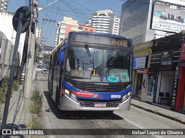 Next Mobilidade - ABC Sistema de Transporte 80.959 na cidade de Santo André, São Paulo, Brasil, por Rafael Lopes de Oliveira. Número da foto: #11128288.