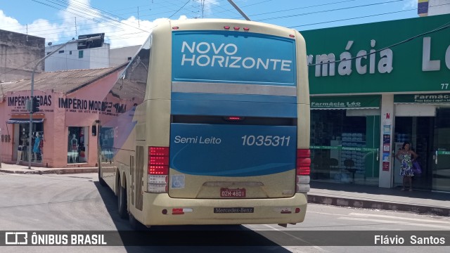 Viação Novo Horizonte 1035311 na cidade de Barra da Estiva, Bahia, Brasil, por Flávio  Santos. ID da foto: 11127707.