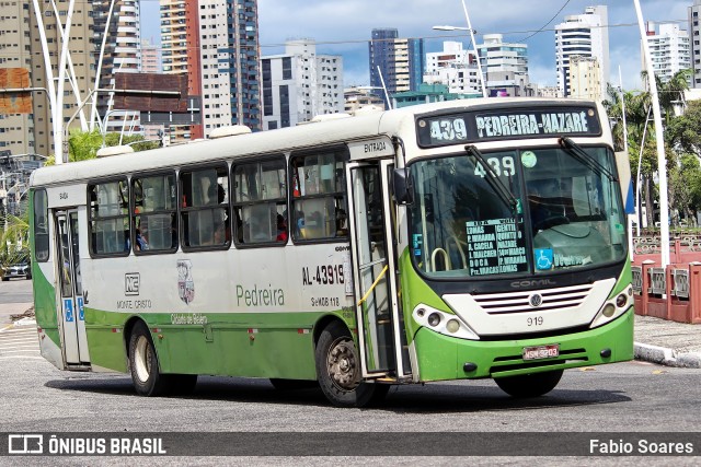 Auto Viação Monte Cristo AL-43919 na cidade de Belém, Pará, Brasil, por Fabio Soares. Número da foto: #11129808.