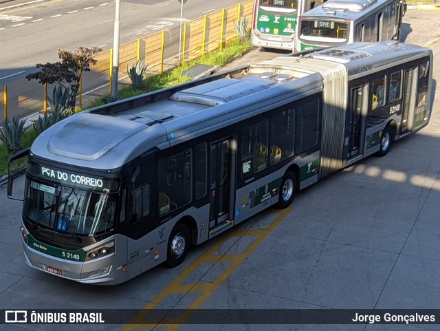 Via Sudeste Transportes S.A. 5 2149 na cidade de São Paulo, São Paulo, Brasil, por Jorge Gonçalves. ID da foto: 11128691.