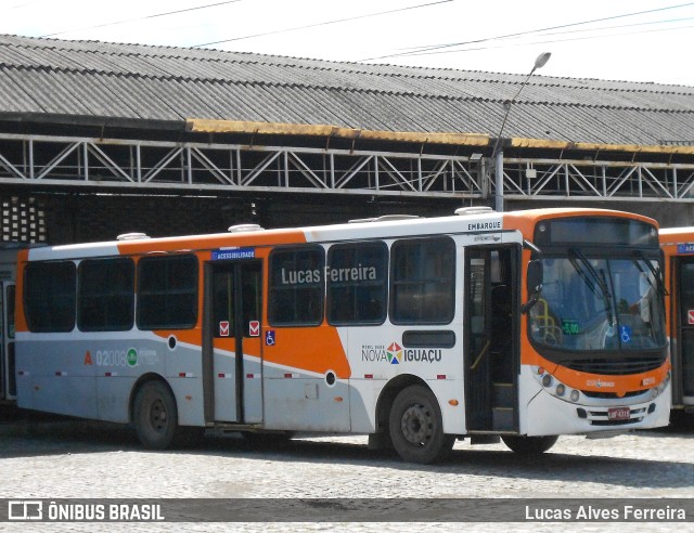 Viação Mirante A02008 na cidade de Mesquita, Rio de Janeiro, Brasil, por Lucas Alves Ferreira. Número da foto: #11129990.