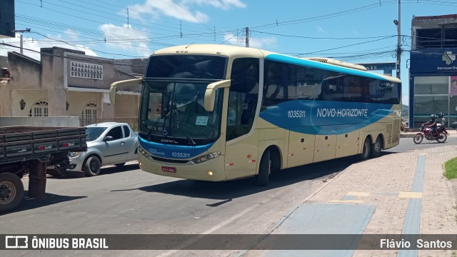 Viação Novo Horizonte 1035311 na cidade de Barra da Estiva, Bahia, Brasil, por Flávio  Santos. ID da foto: 11127725.