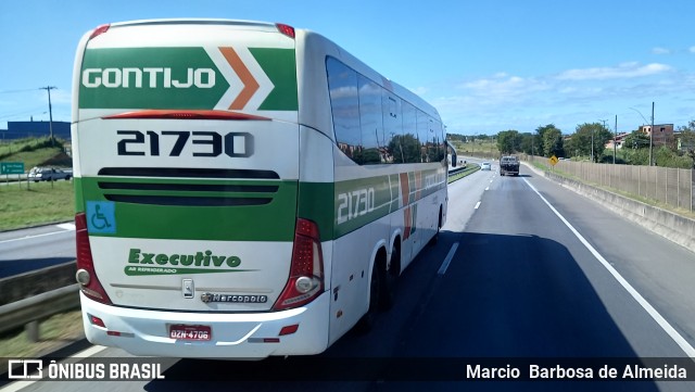 Empresa Gontijo de Transportes 21730 na cidade de Itatiaia, Rio de Janeiro, Brasil, por Marcio  Barbosa de Almeida. ID da foto: 11128247.