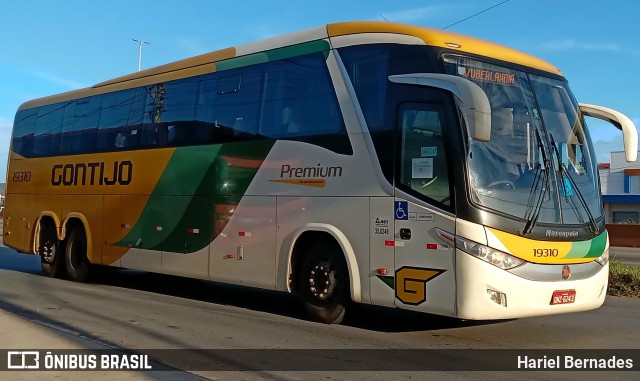 Empresa Gontijo de Transportes 19310 na cidade de Betim, Minas Gerais, Brasil, por Hariel Bernades. Número da foto: #11085009.