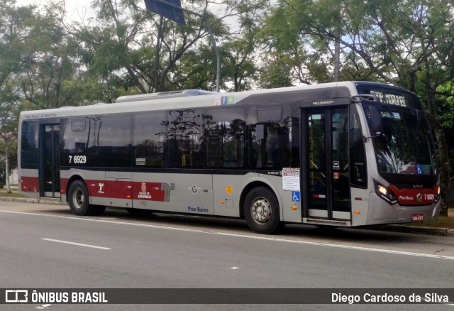 Viação Gatusa Transportes Urbanos 7 6929 na cidade de São Paulo, São Paulo, Brasil, por Diego Cardoso da Silva. Número da foto: #11084735.