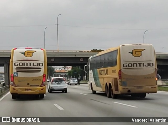 Empresa Gontijo de Transportes 20005 na cidade de São Paulo, São Paulo, Brasil, por Vanderci Valentim. ID da foto: 11084007.