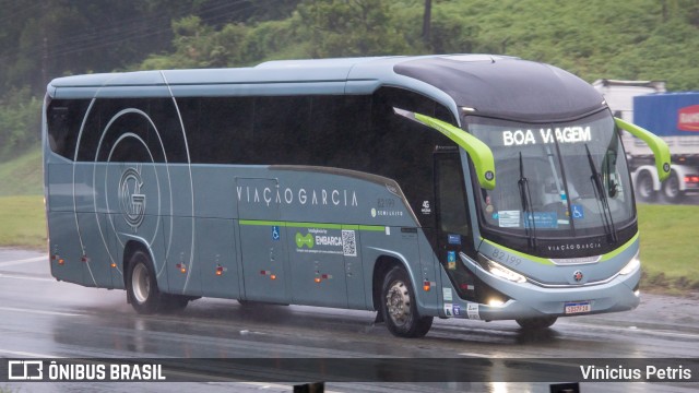 Viação Garcia 82199 na cidade de Joinville, Santa Catarina, Brasil, por Vinicius Petris. Número da foto: #11085502.