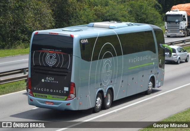 Viação Garcia 8424 na cidade de Santa Isabel, São Paulo, Brasil, por George Miranda. Número da foto: #11085975.